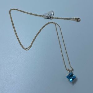 10k Topaz Necklace
